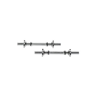 ASTE MANUBRIO PIENE in acciaio cromato c/fermadischi cm 38 Ø 25