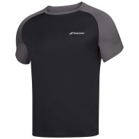 A Tutto Campo - BABOLAT PLAY CREW NECK TEE MEN NERO GRIGIO