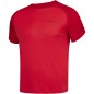 BABOLAT PLAY CREW NECK TEE MEN ROSSO