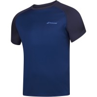 A Tutto Campo - BABOLAT PLAY CREW NECK TEE MEN BLU NAVY