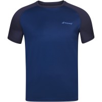 A Tutto Campo - BABOLAT PLAY CREW NECK TEE MEN BLU NAVY