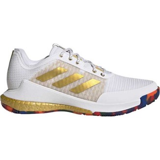 A Tutto Campo - ADIDAS CRAZYFLIGHT W Cloud White/Gold Metallic GY9265