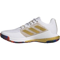 A Tutto Campo - ADIDAS CRAZYFLIGHT W Cloud White/Gold Metallic GY9265