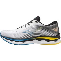 A Tutto Campo - MIZUNO WAVE SKY 6 White/Cyber Yellow  J1GC220201