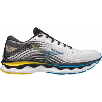 A Tutto Campo - MIZUNO WAVE SKY 6 White/Cyber Yellow  J1GC220201