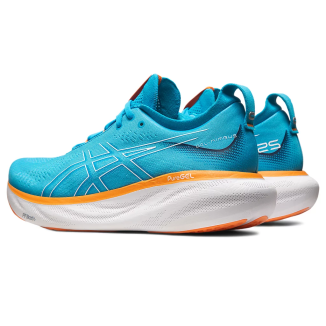 ASICS GEL NIMBUS 25 ISLAND BLUE/ SUN PEACH