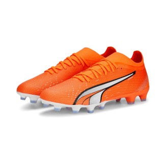 A Tutto Campo - PUMA ULTRA MATCH FG/AG ORANGE/WHITE/BLUE 107217 01