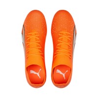 A Tutto Campo - PUMA ULTRA MATCH FG/AG ORANGE/WHITE/BLUE 107217 01