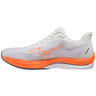 MIZUNO WAVE REBELLION SONIC White/Light Orange/Blue Ashes