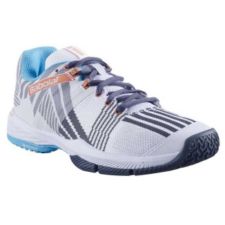 BABOLAT PADEL SENSA WOMEN WHITE/CANYON SUNSET