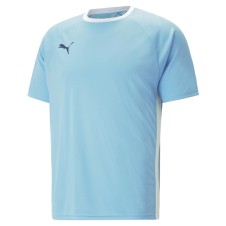 A Tutto Campo - Maglietta Padel PUMA TEAM LIGA PADEL SHIRT LIGHT BLUE