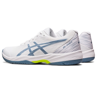 ASICS GEL-GAME 9 CLAY/OC WHITE-STEEL BLUE