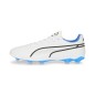 PUMA KING PRO FG/AG White-PUMA Black-Blue Glimmer