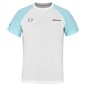 BABOLAT Crew Neck Tee Lebron Bianco/Azzurro