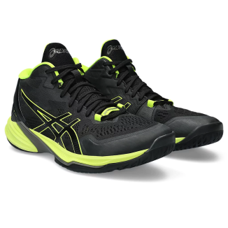 A Tutto Campo - Scarpe pallavolo Asics SKY ELITE FF MT 2 BLACK/SAFETY YELLOW