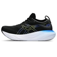 A Tutto Campo - ASICS GEL NIMBUS 25 BLACK/GLOW YELLOW 1011B547 004