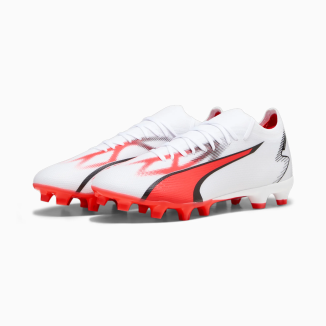 A Tutto Campo - PUMA ULTRA MATCH FG/AG WHITE/BLACK/FIRE ORCHID 107347 01