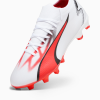 A Tutto Campo - PUMA ULTRA MATCH FG/AG WHITE/BLACK/FIRE ORCHID 107347 01