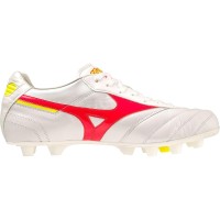 A Tutto Campo - scarpe calcio MIZUNO MORELIA II ELITE WHITE/FIERLY CORAL P1GA231264