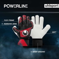 A Tutto Campo - UHLSPORT POWERLINE SOFT PRO BLACK/WHITE/RED 101131101