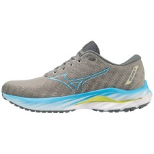 A Tutto Campo - MIZUNO WAVE INSPIRE 19 GHOST GRAY/JET BLUE/BOLT NEON