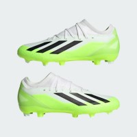 A Tutto Campo - ADIDAS X CRAZYFAST.3 FG  White / Black / Lucid Lemon