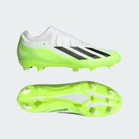 A Tutto Campo - ADIDAS X CRAZYFAST.3 FG  White / Black / Lucid Lemon