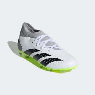 A Tutto Campo - ADIDAS PREDATOR ACCURACY.3 FG J White/Black/Lemon