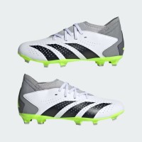 A Tutto Campo - ADIDAS PREDATOR ACCURACY.3 FG J White/Black/Lemon