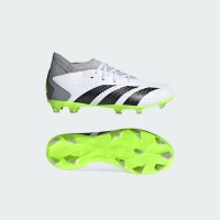 A Tutto Campo - ADIDAS PREDATOR ACCURACY.3 FG J White/Black/Lemon