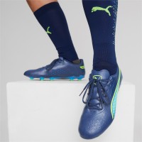 A Tutto Campo - PUMA KING MATCH FG Persian Blue-Pro Green-Ultra Blue