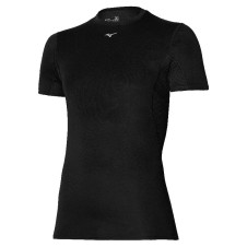 A Tutto Campo - MIZUNO BREATH THERMO MID-LIGHT WEIGHT TEE BLACK