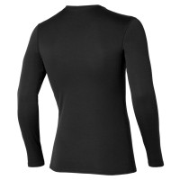 A Tutto Campo - MIZUNO BREATH THERMO MID WEIGHT CREW SHIRT BLACK