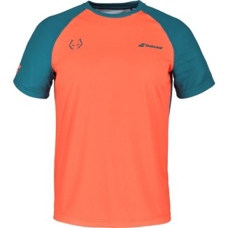 A Tutto Campo - BABOLAT MAGLIA CREW NECK TEE LEBRON UOMO Arancio Verde