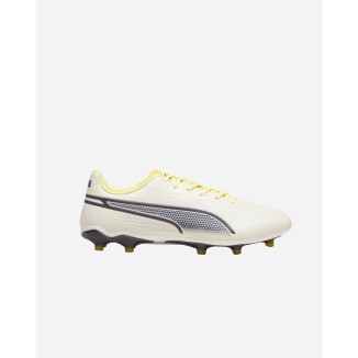 PUMA KING MATCH FG/AG alpine snow-asphalt-yellow