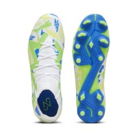 A Tutto Campo - PUMA FUTURE MATCH NJR FG/AG White-Blue-Lemon-Green