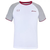 A Tutto Campo - BABOLAT Crew Neck Tee Lebron white/white 6MS24011 1000