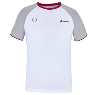 A Tutto Campo - BABOLAT Crew Neck Tee Lebron white/white 6MS24011 1000