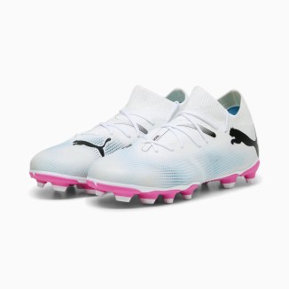 A Tutto Campo - PUMA FUTURE 7 MATCH FG/AG JR white/black 107729 01