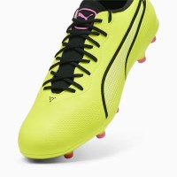 A Tutto Campo - PUMA KING PRO FG/AG Electric lime - Black 107566 05