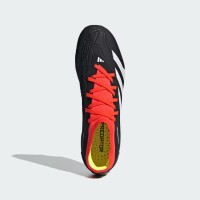 A Tutto Campo - ADIDAS PREDATOR PRO FG Core Black / White / Solar Red IG7777