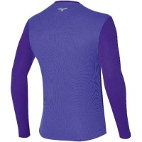 A Tutto Campo - MIZUNO DRYAEROFLOW LS HZ J2GA1520 VIOLA t-shirt uomo