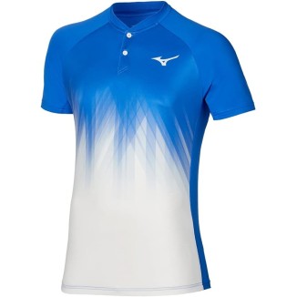 A Tutto Campo - MIZUNO SHADOW POLO 62GA1012 BLU/BIANCO t-shirt uomo