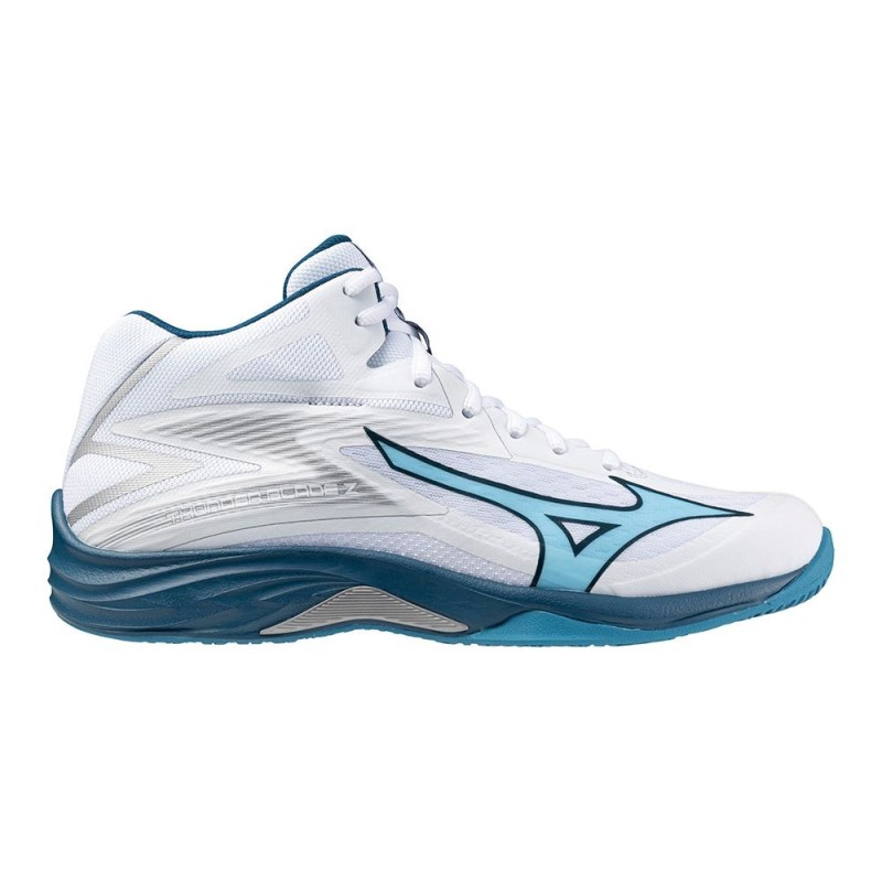 MIZUNO THUNDER BLADE Z MID BIANCO AZZURRO