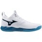 MIZUNO WAVE DIMENSION MID White/Moroccan Blue/Silver