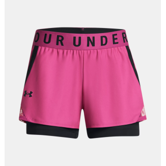 UNDER ARMOUR PLAY UP 2-IN-1 SHORTS