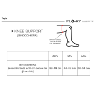 A Tutto Campo - FLOKY GINOCCHIERA KNEE SUPPORT SINISTRA