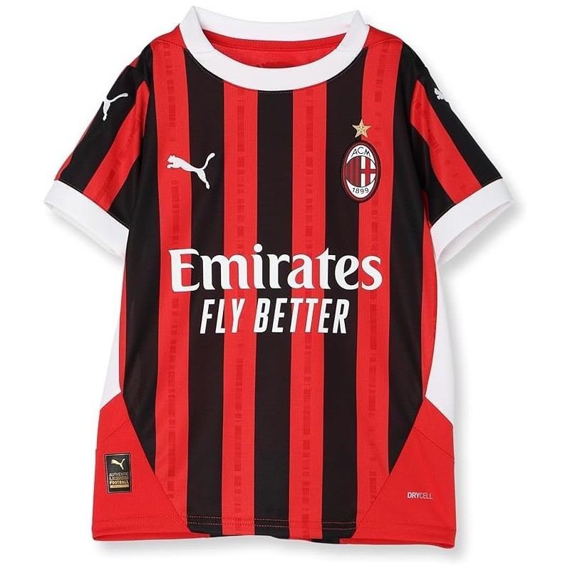 PUMA AC MILAN MAGLIA GARA HOME 2024/25 BAMBINO