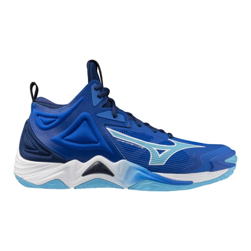 MIZUNO WAVE MOMENTUM 3 MID BLUE