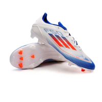 A Tutto Campo - ADIDAS F50 LEAGUE FG/MG white/solar red/lucid blue